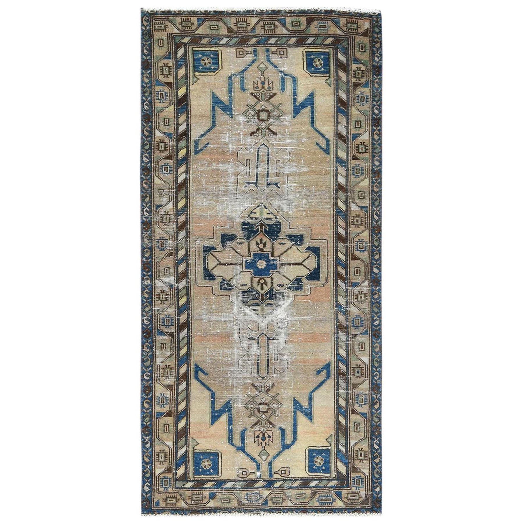 Overdyed & Vintage Rugs LUV735030